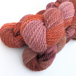 Hand Dyed. Hand Painted Yarn - Baby Alpaca / Merino - Love Shack