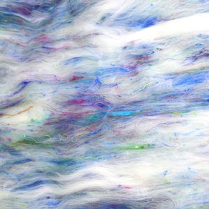 Spinning Fiber Batt | Art Batt | Polwarth / Merino / BFL / Sari Silk
