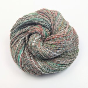 Handspun Twists Yarn | Wool / Silk | Pine Forest