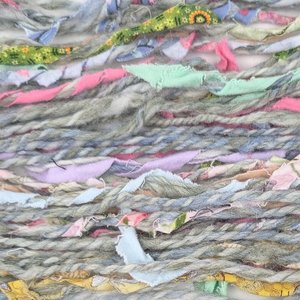 Handspun Art Yarn | Fabric Yarn