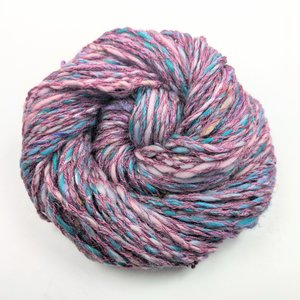 Handspun Yarn | Mixed Fibers / Silk | Handspun Crepe Yarn