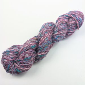 Handspun Yarn | Mixed Fibers / Silk | Handspun Crepe Yarn