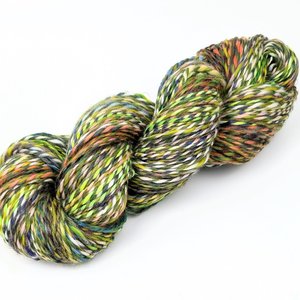 Handspun Thick and Thin Yarn | Faux Cashmere | Tequila Sunrise