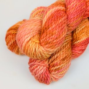 Hand Dyed. Hand Painted Yarn - Baby Alpaca / Merino - Hayride
