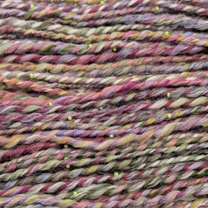 Handspun Beaded Yarn | Mixed Luxury Fibers