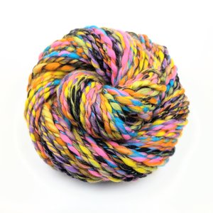 Handspun Thick and Thin Yarn | Merino | Rock out