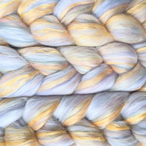 Merino Roving / Combed Top - Spinning Fiber - Custom Blended - Apollo