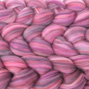 Blended Roving / Combed Top | Merino | Spinning Fiber | Fiesta