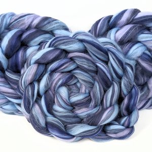 Blended Roving / Combed Top - Merino - Thunderstruck