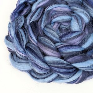 Blended Roving / Combed Top - Merino - Thunderstruck