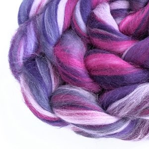 Blended Roving / Combed Top | Merino | Cheshire Cat