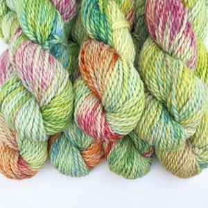 Hand Dyed. Hand Painted Yarn - Baby Alpaca / Merino - Snickerdoodle