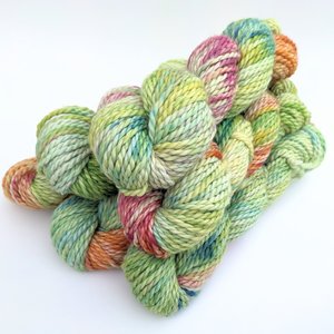 Hand Dyed. Hand Painted Yarn - Baby Alpaca / Merino - Snickerdoodle