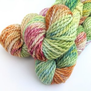 Hand Dyed. Hand Painted Yarn - Baby Alpaca / Merino - Snickerdoodle