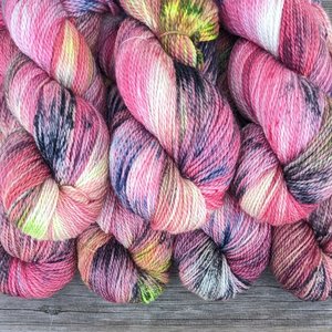 Hand Dyed / Painted Yarn | Fingering Weight |  SW Merino / Silk / Cashmere | Samba