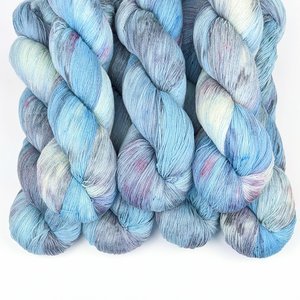 Hand Dyed / Painted Yarn | Lace Weight | Merino / Silk | Skyfall