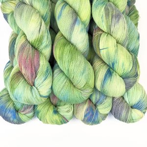Hand Dyed / Painted Yarn | Lace Weight | Merino / Silk | Field Of Dreams