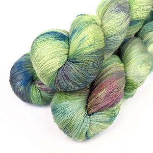 Hand Dyed / Painted Yarn | Lace Weight | Merino / Silk | Field Of Dreams