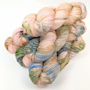 Hand Dyed / Painted Yarn | Fingering Weight |  SW Merino | Oink