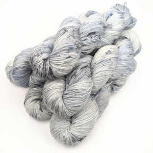 Hand Dyed / Painted Yarn | Fingering Weight | SW Merino / Nylon | Smoke Show
