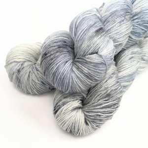 Hand Dyed / Painted Yarn | Fingering Weight | SW Merino / Nylon | Smoke Show