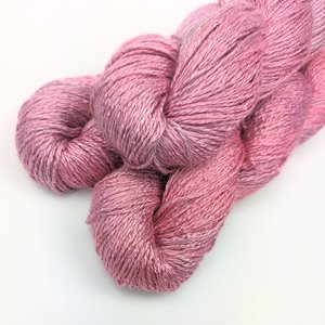 Hand Dyed. Hand Painted Yarn - Bamboo- Fingering Weight Yarn - Cherub