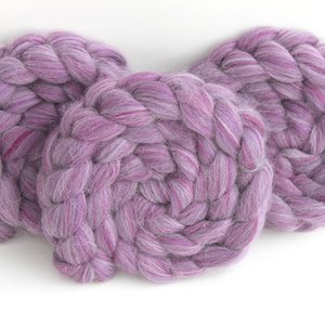 Alpaca / Merino Roving - Combed Top - Commercially Blended - Spinning Fiber - Athena
