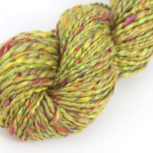 Blended Roving - Combed Top - Merino / Sari Silk / Mulberry Silk / Bamboo - Mardi Gras