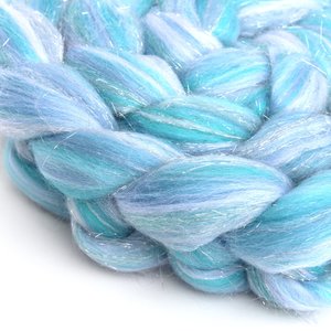 Blended Roving / Combed Top | Merino / Angelina | Pegasus