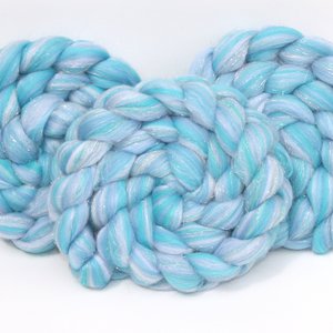 Blended Roving / Combed Top | Merino / Angelina | Pegasus