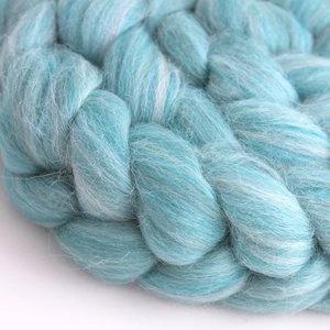 Alpaca / Merino Roving - Combed Top - Commercially Blended - Spinning Fiber