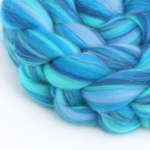 Blended Roving / Combed Top | Merino | Deep Sea Diving
