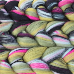 Merino Roving - Combed Top - Spinning Fiber - Custom Blended -  Medusa's Lair