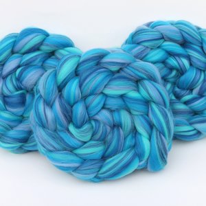 Blended Roving / Combed Top | Merino | Deep Sea Diving