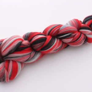 Merino Roving / Combed Top - Spinning Fiber - Custom Blended - House Of Cards