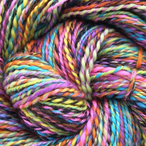 Merino Roving - Combed Top - Spinning Fiber - Custom Blended -  Rock Out