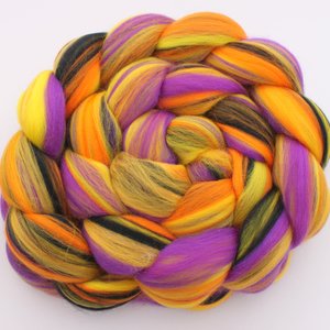 Merino Roving / Combed Top - Spinning Fiber - Custom Blended - The 13th Floor