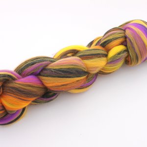 Merino Roving / Combed Top - Spinning Fiber - Custom Blended - The 13th Floor
