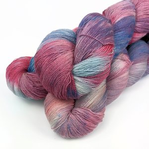 Hand Dyed / Painted Yarn | Lace Weight | Merino / Silk | Rocket