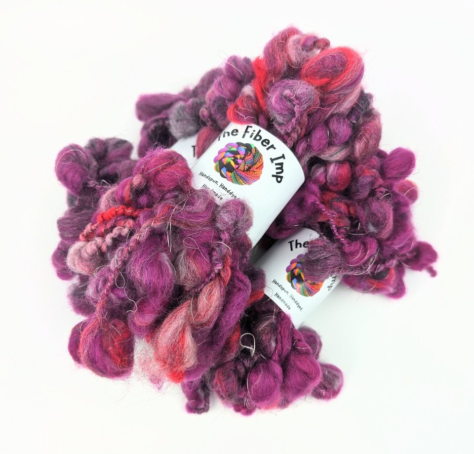 Handspun Art Yarn | Beehive Yarn | Coil Yarn