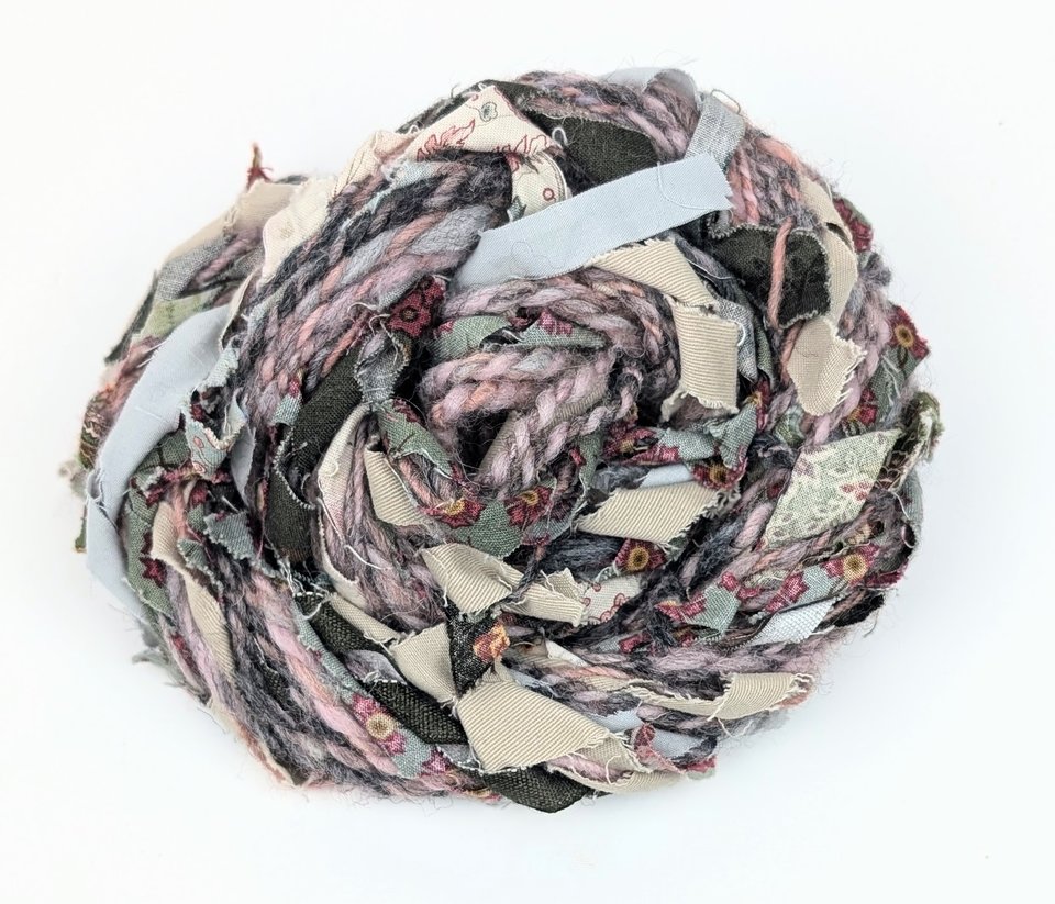 Handspun Art Yarn | Fabric Yarn