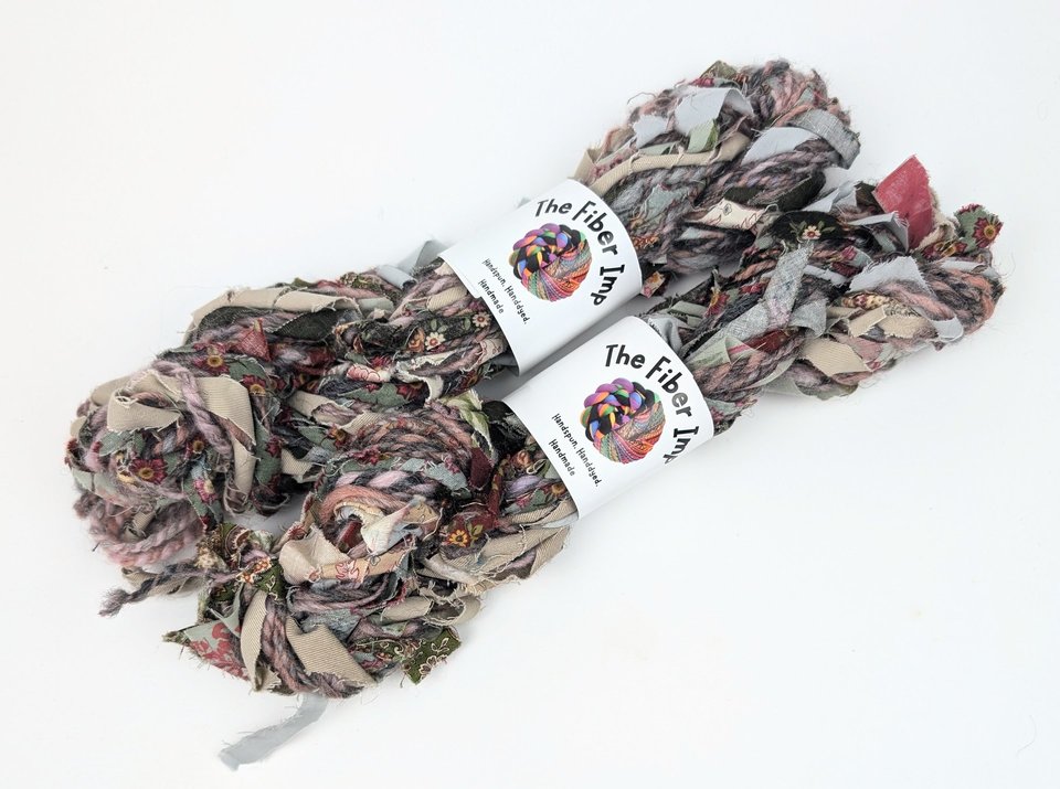 Handspun Art Yarn | Fabric Yarn
