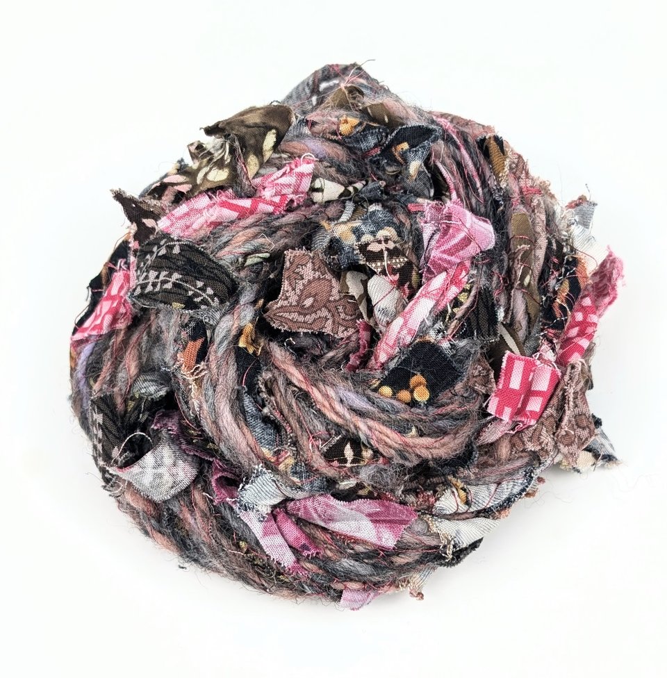 Handspun Art Yarn | Fabric Yarn