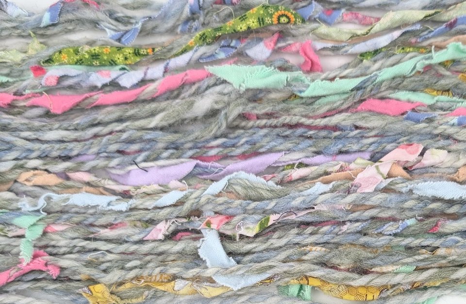 Handspun Art Yarn | Fabric Yarn