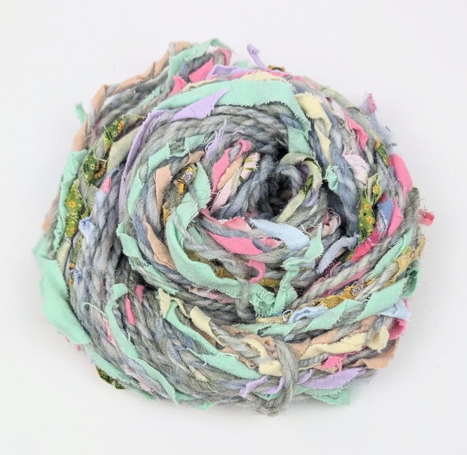 Handspun Art Yarn | Fabric Yarn