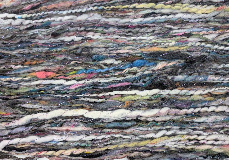 Handspun Art Yarn | Batt Barf