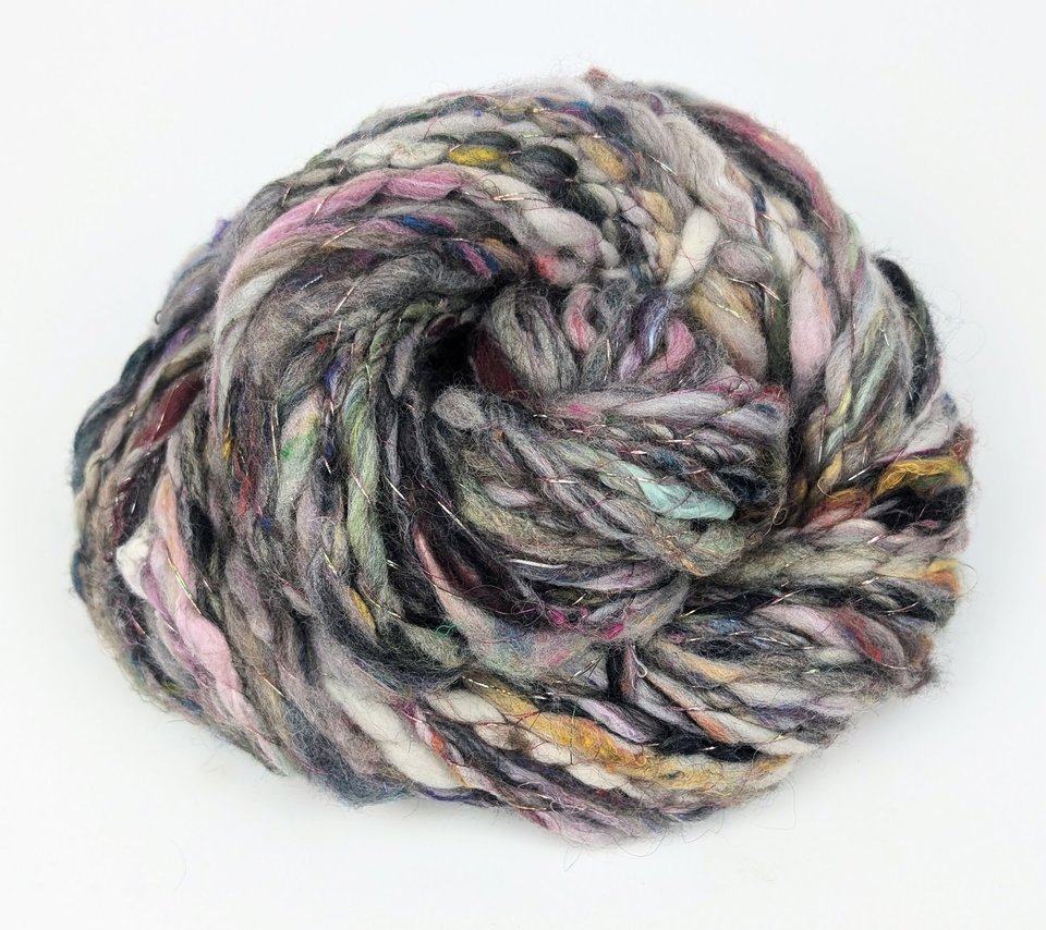 Handspun Art Yarn | Batt Barf