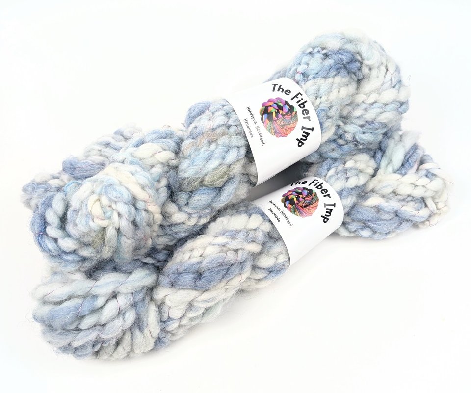 Handspun Art Yarn | Beehive Yarn | Coil Yarn