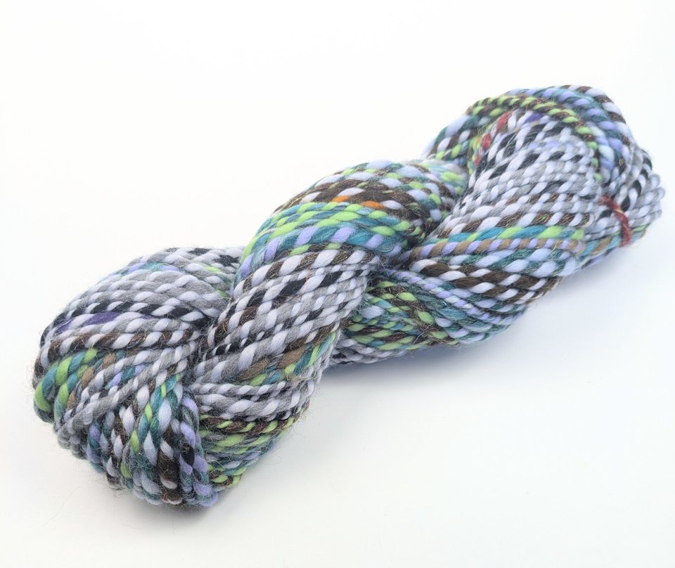 Handspun Yarn | Mixed Luxury Fibers | Bits and Bobs