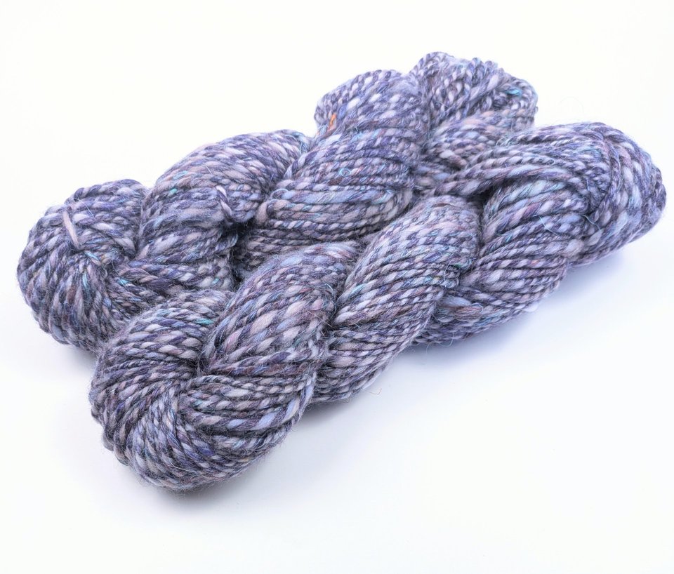 Handspun Yarn | Mixed Luxury Fibers | 2-Ply Yarn